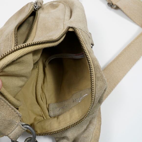 Free People Hudson Suede Sling Bag in a tan - Picture 7 of 13